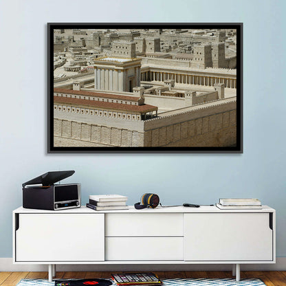 Holyland Model Second Temple Wall Art