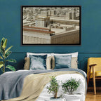 Holyland Model Second Temple Wall Art
