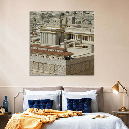 Holyland Model Second Temple Wall Art