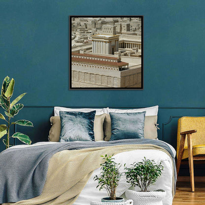 Holyland Model Second Temple Wall Art