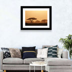 Amboseli Savanna Sunset Wall Art
