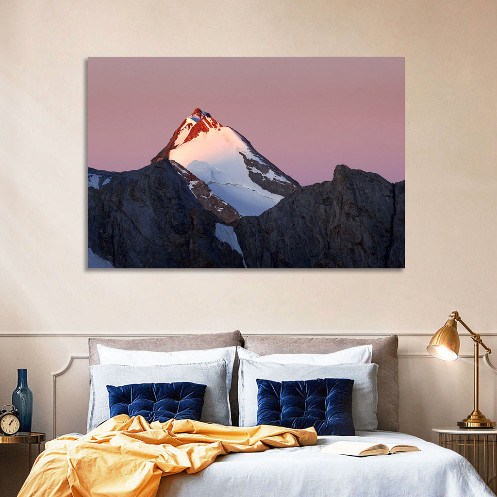 Mount Chimtarga Alpenglow Wall Art