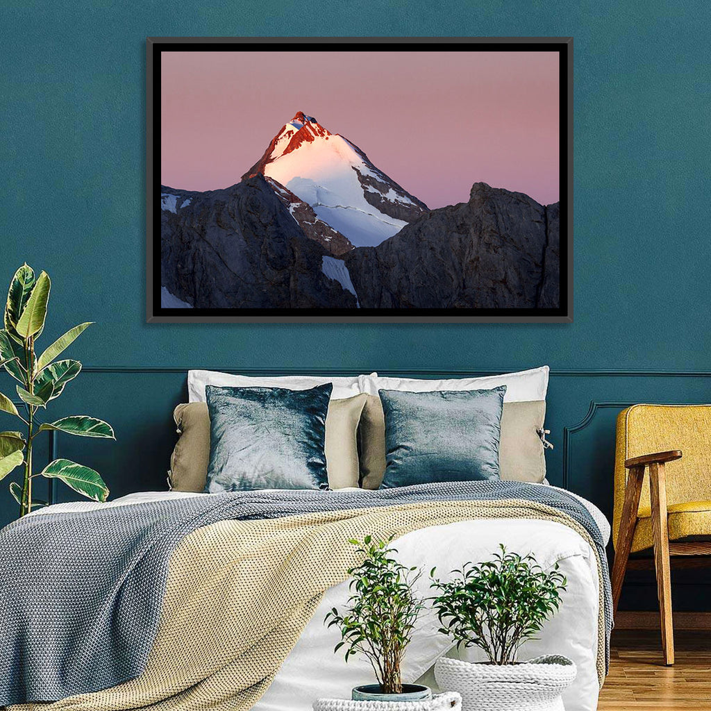 Mount Chimtarga Alpenglow Wall Art