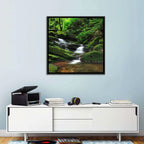 Mossy Rainforest Stream Wall Art