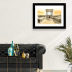 Herodian Temple at Sunset Wall Art