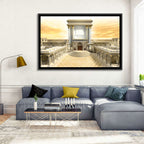 Herodian Temple at Sunset Wall Art
