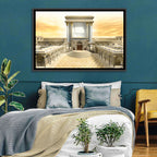 Herodian Temple at Sunset Wall Art