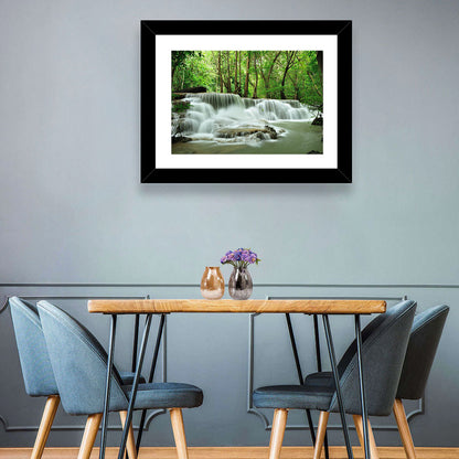 Erawan Falls Forest Cascade Wall Art