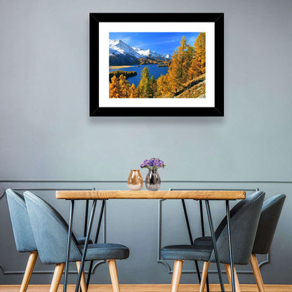 Silsersee Autumn Vista Wall Art