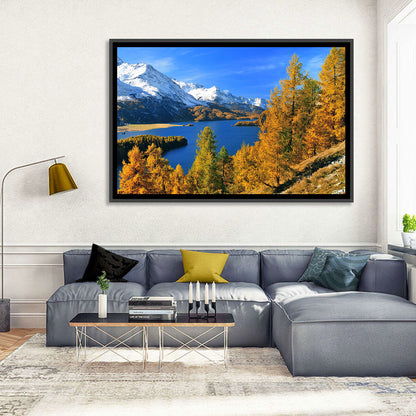 Silsersee Autumn Vista Wall Art