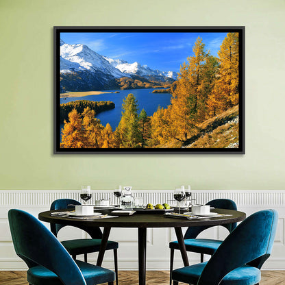 Silsersee Autumn Vista Wall Art