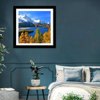 Silsersee Autumn Vista Wall Art