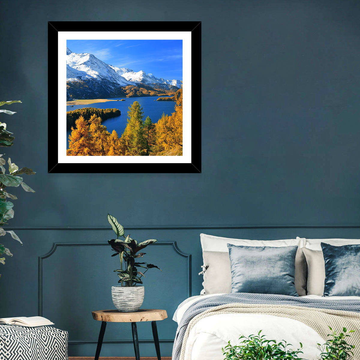 Silsersee Autumn Vista Wall Art