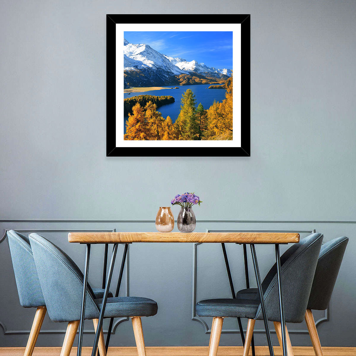 Silsersee Autumn Vista Wall Art
