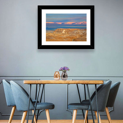 Masada Over the Dead Sea Wall Art