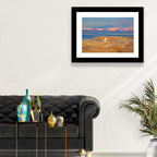 Masada Over the Dead Sea Wall Art