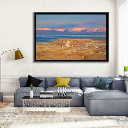 Masada Over the Dead Sea Wall Art
