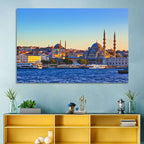 Istanbul Sunrise at Yeni Cami Wall Art