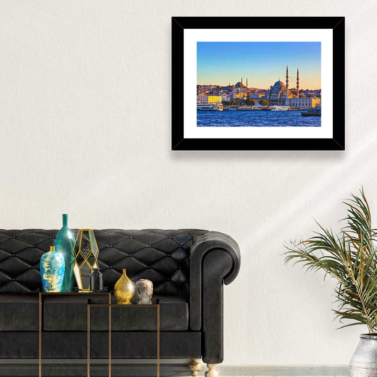 Istanbul Sunrise at Yeni Cami Wall Art