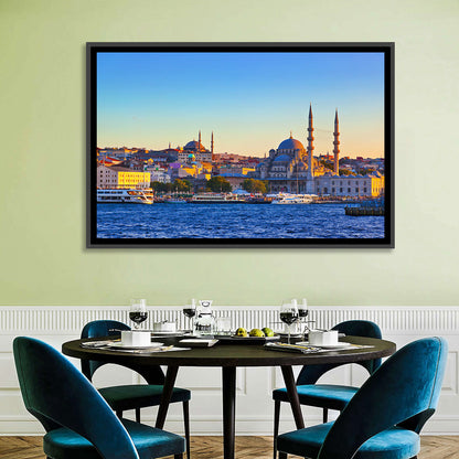 Istanbul Sunrise at Yeni Cami Wall Art