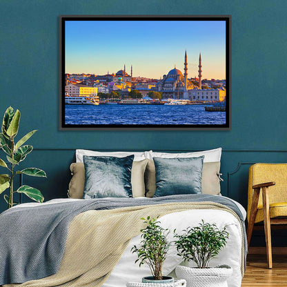 Istanbul Sunrise at Yeni Cami Wall Art