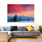 Chernogora Mountains at Sunset Wall Art
