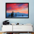 Chernogora Mountains at Sunset Wall Art