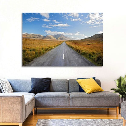 Autumn Mountain Road Wall Art