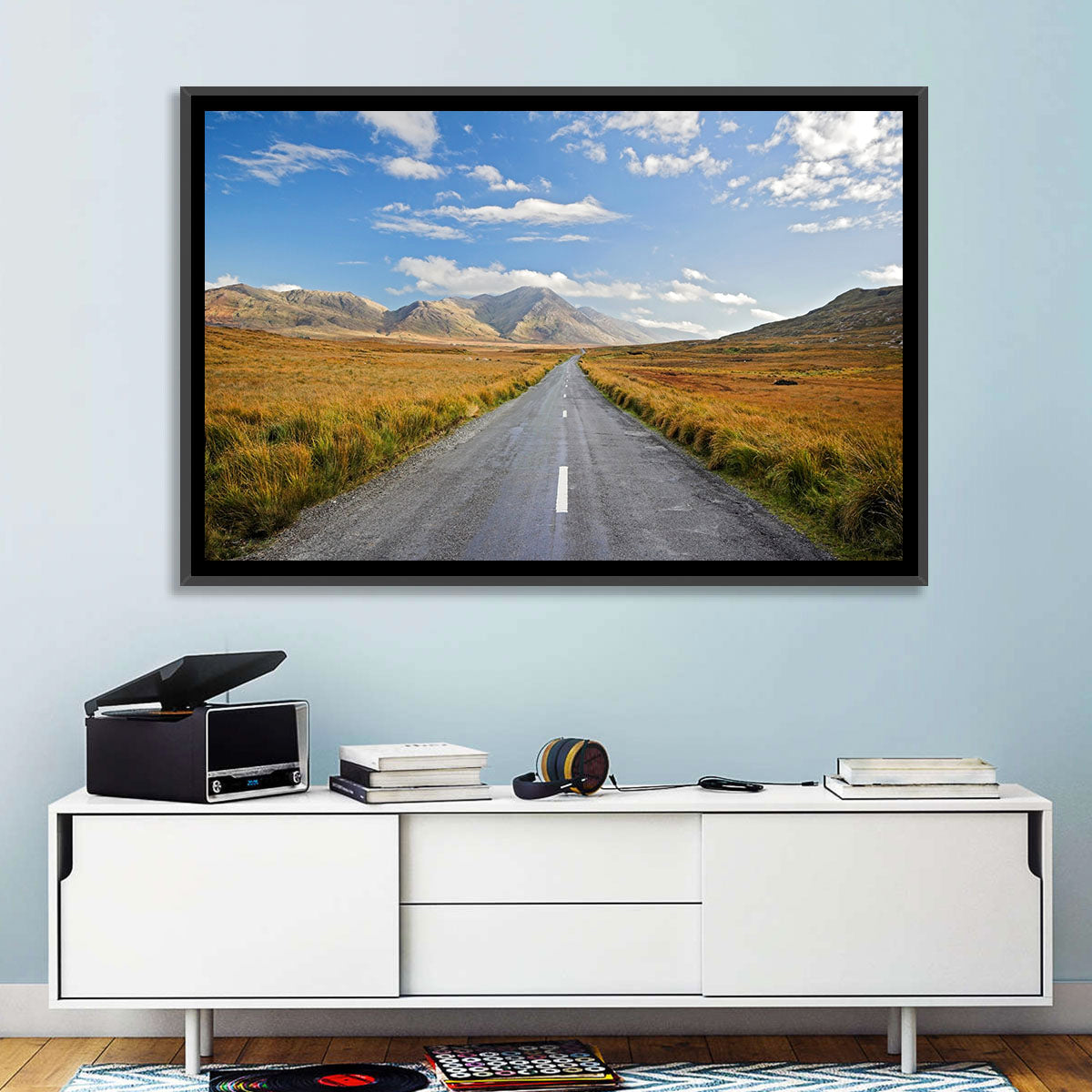 Autumn Mountain Road Wall Art