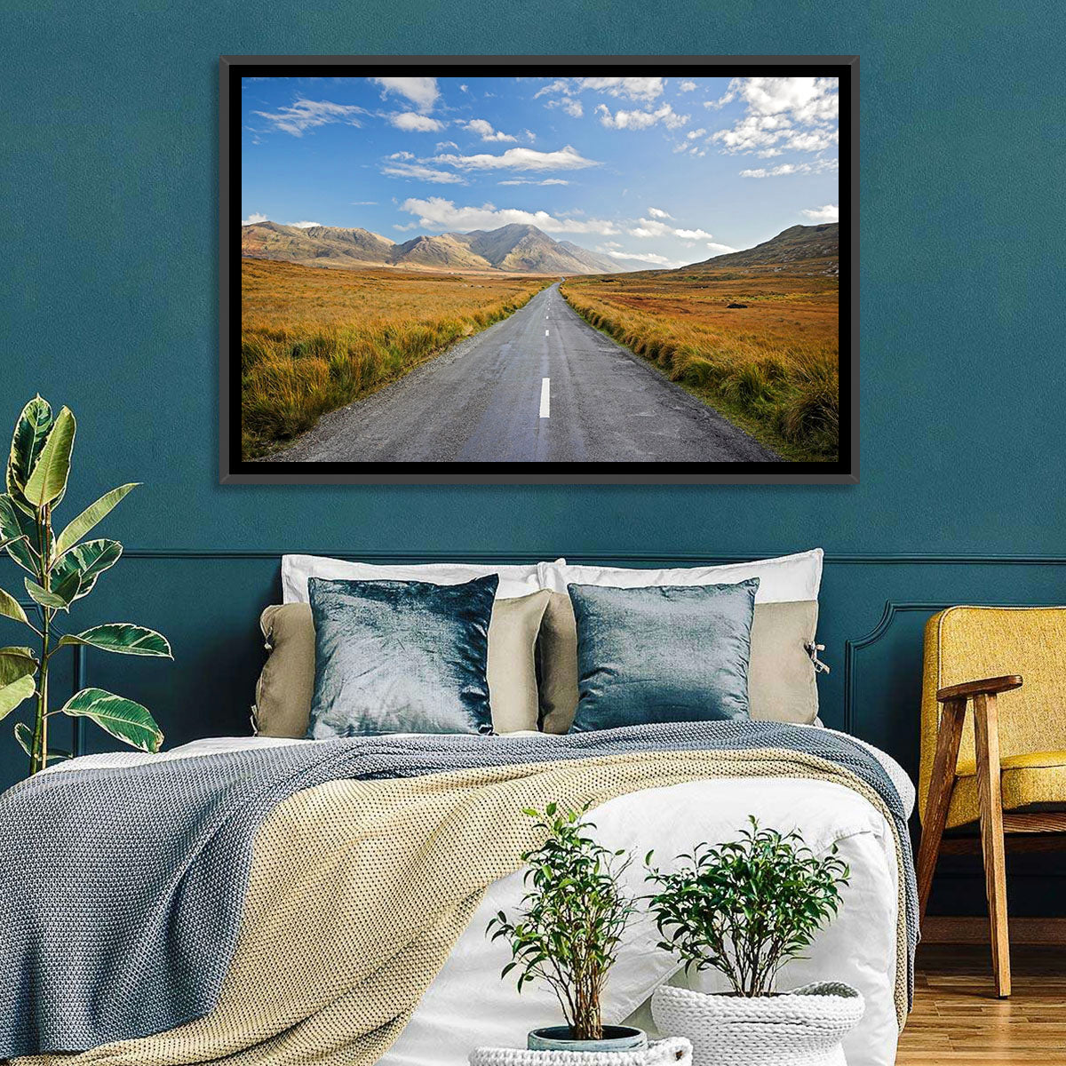 Autumn Mountain Road Wall Art