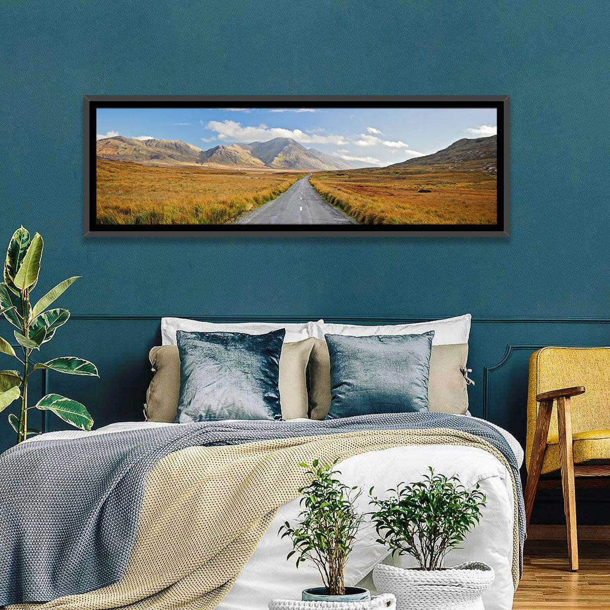 Autumn Mountain Road Wall Art