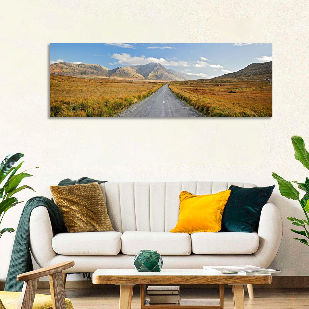 Autumn Mountain Road Wall Art