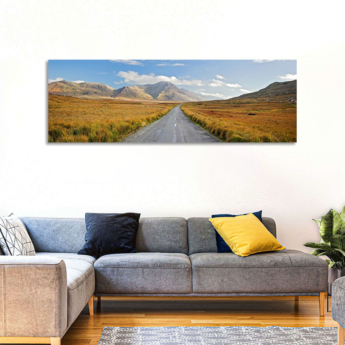 Autumn Mountain Road Wall Art