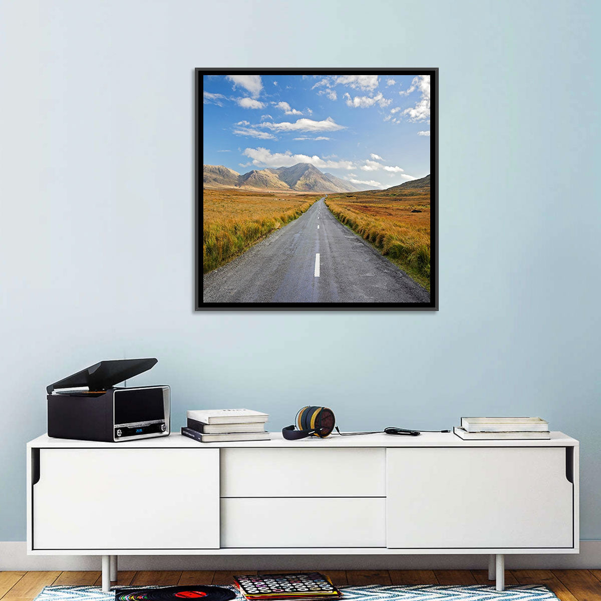 Autumn Mountain Road Wall Art