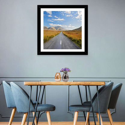 Autumn Mountain Road Wall Art