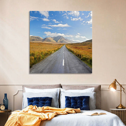 Autumn Mountain Road Wall Art