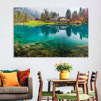 Forellenzucht Hotel, Blausee Wall Art