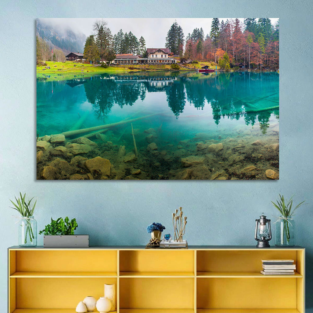 Forellenzucht Hotel, Blausee Wall Art
