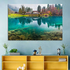 Forellenzucht Hotel, Blausee Wall Art