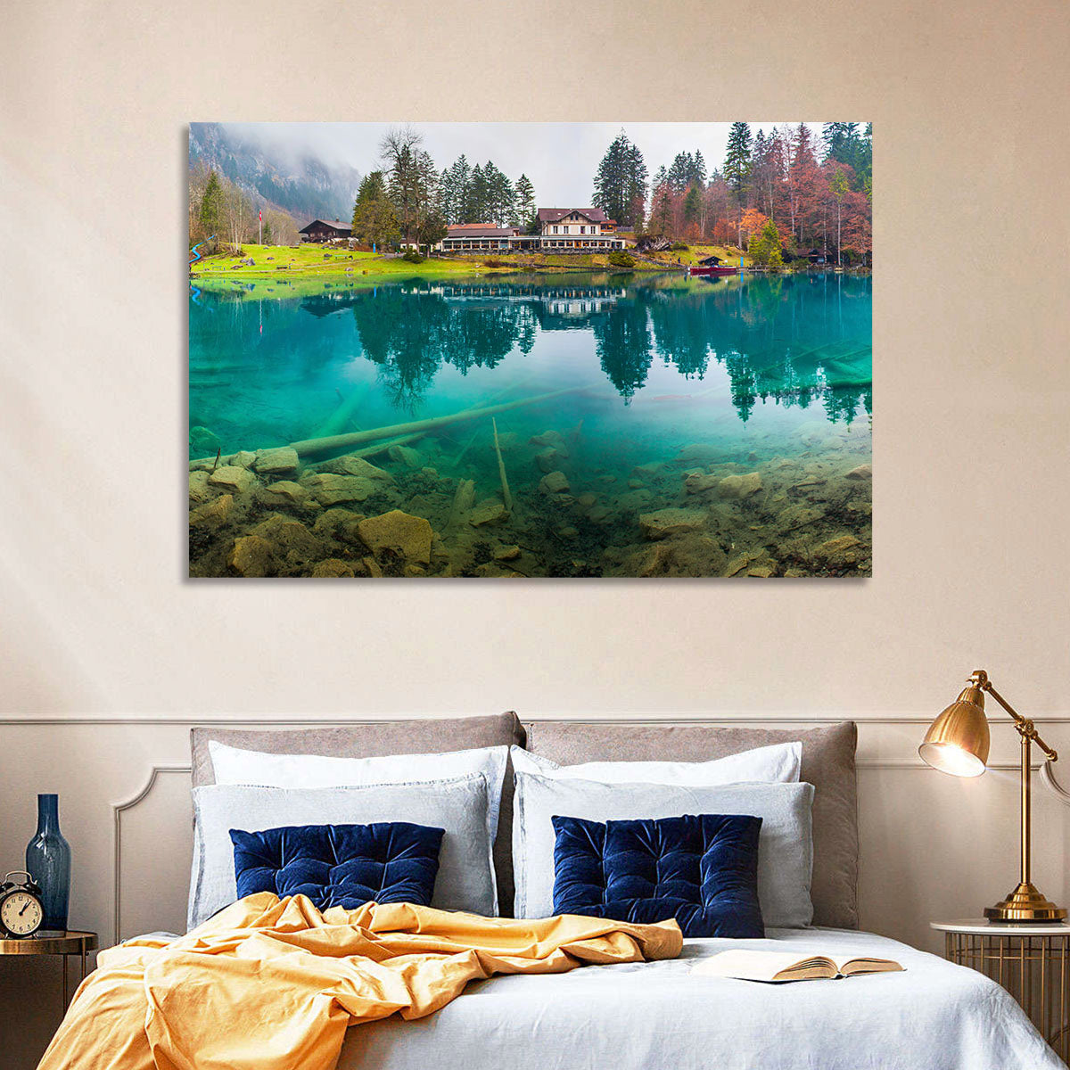 Forellenzucht Hotel, Blausee Wall Art