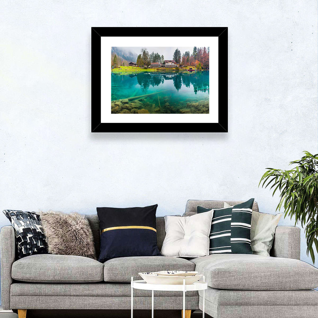 Forellenzucht Hotel, Blausee Wall Art