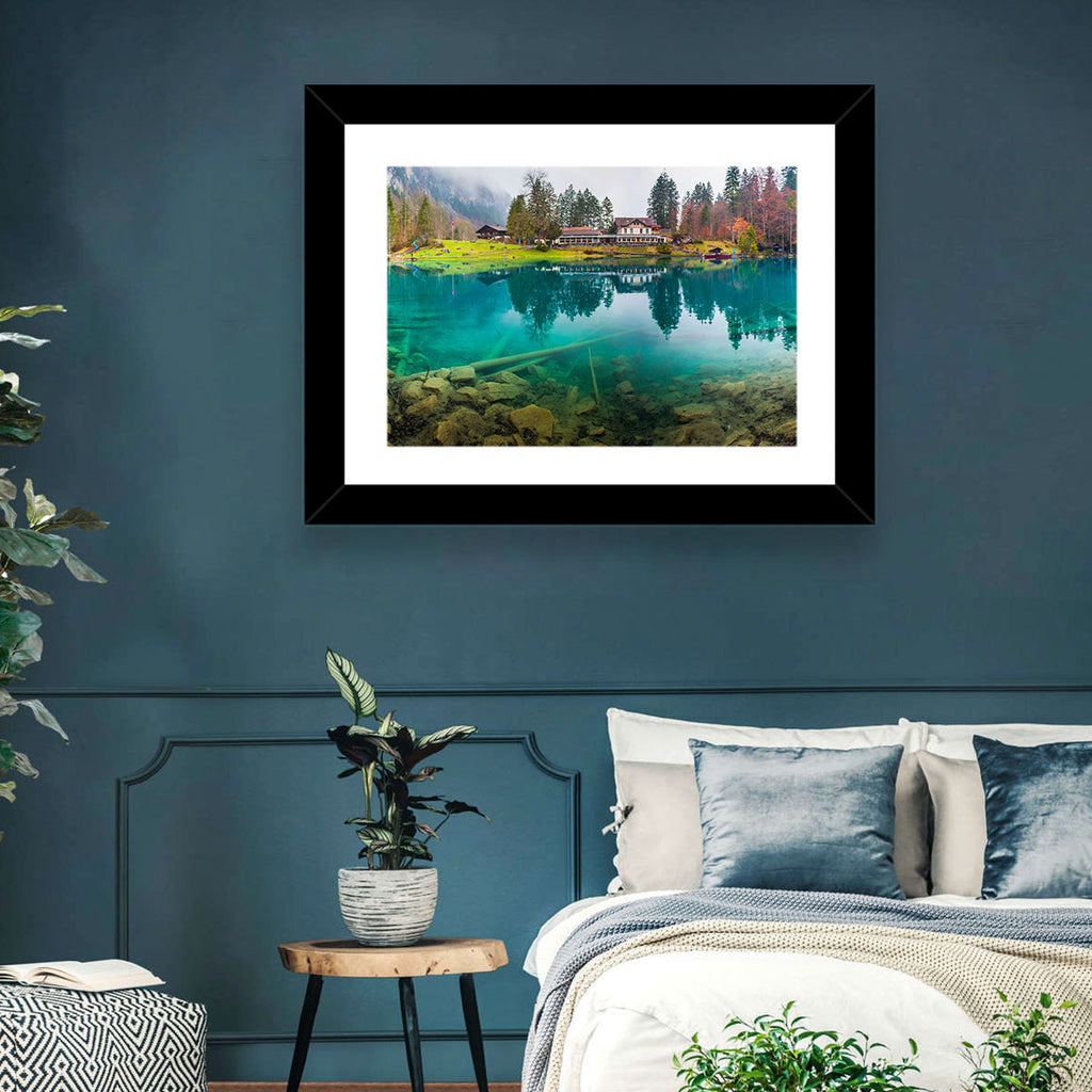 Forellenzucht Hotel, Blausee Wall Art