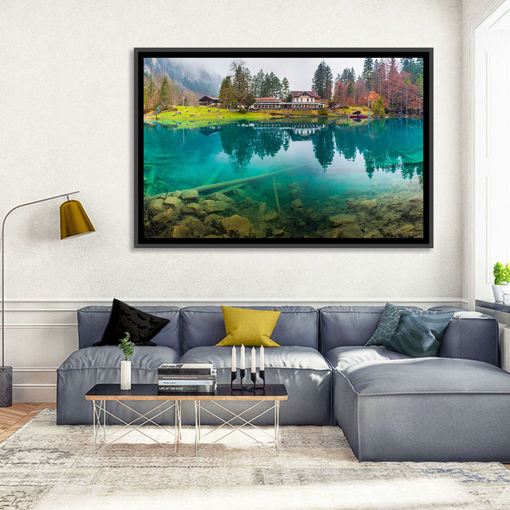 Forellenzucht Hotel, Blausee Wall Art