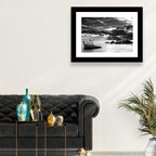 Bonsai Rock with Sunbeams Wall Art