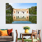 Yazd Fire Temple Reflection Wall Art
