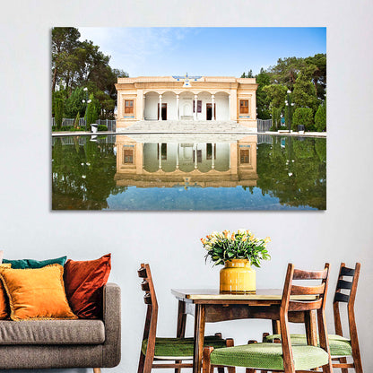 Yazd Fire Temple Reflection Wall Art
