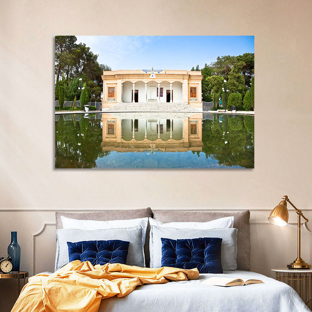 Yazd Fire Temple Reflection Wall Art