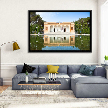 Yazd Fire Temple Reflection Wall Art
