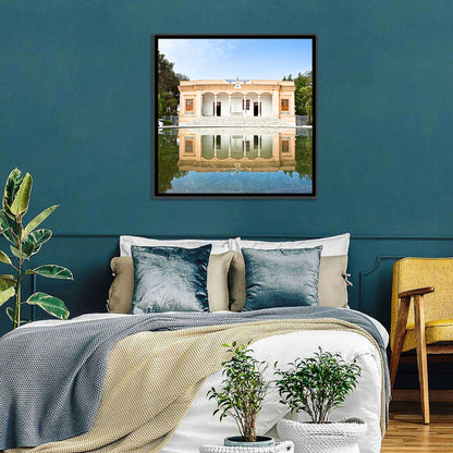 Yazd Fire Temple Reflection Wall Art