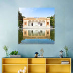 Yazd Fire Temple Reflection Wall Art